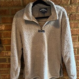 Lauren James Gray Fleece Sweatshirt